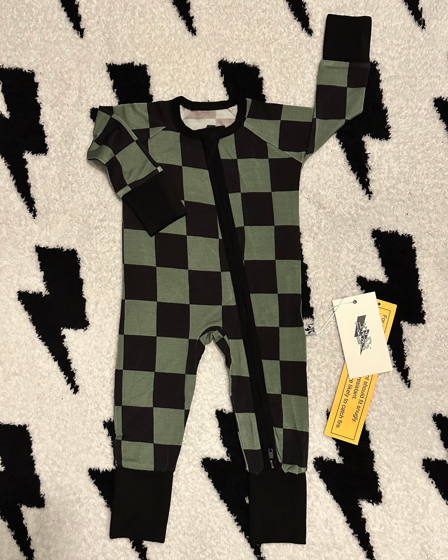 Green Checker Pajama