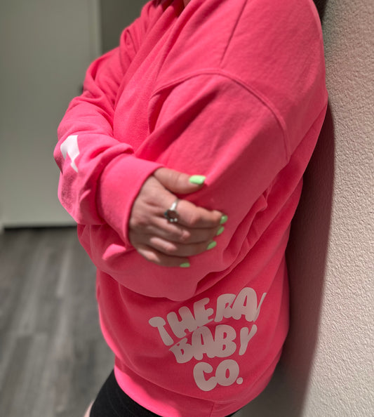 Neon Pink Rad Crewneck