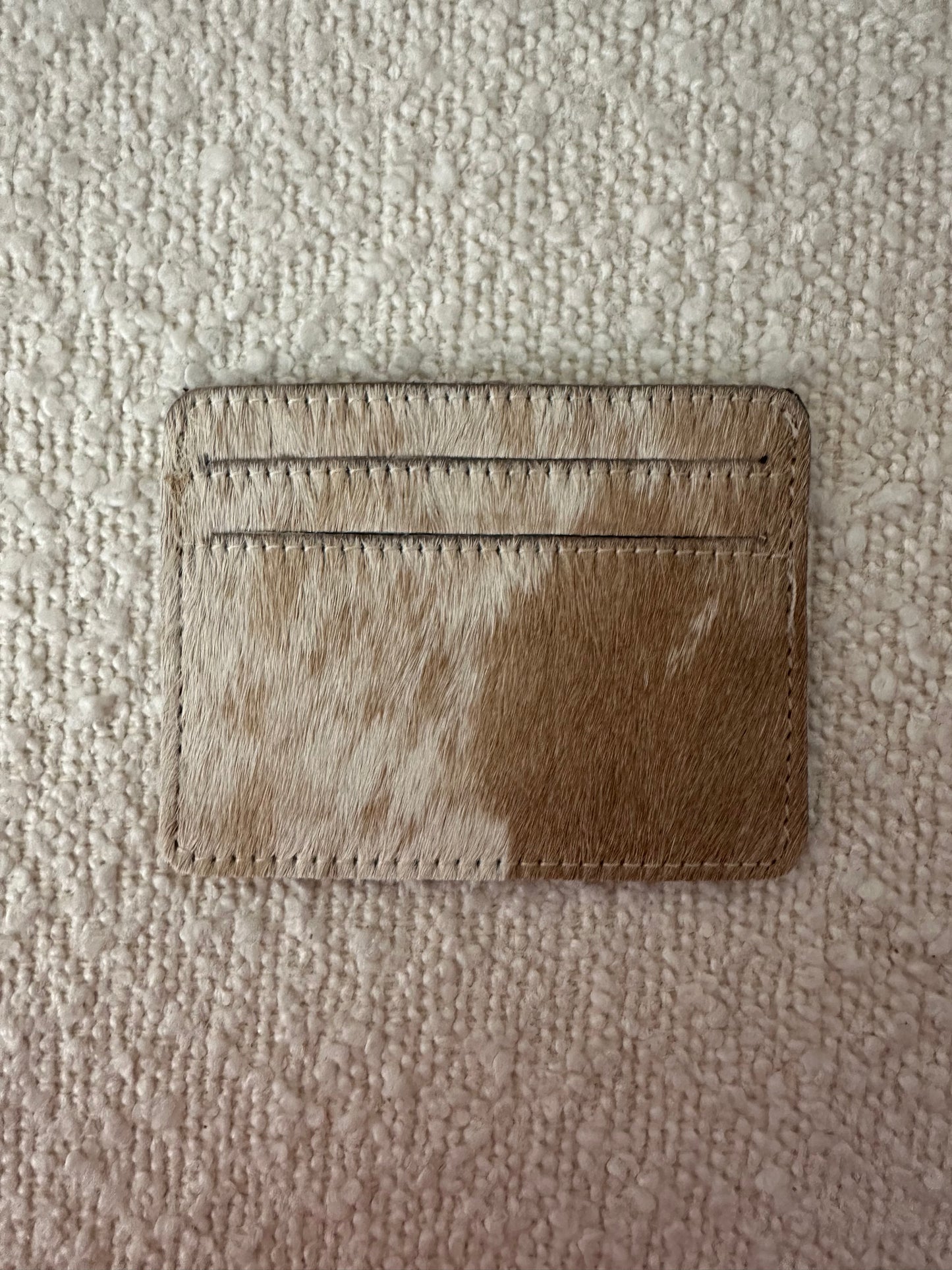 Cowhide Cardholder