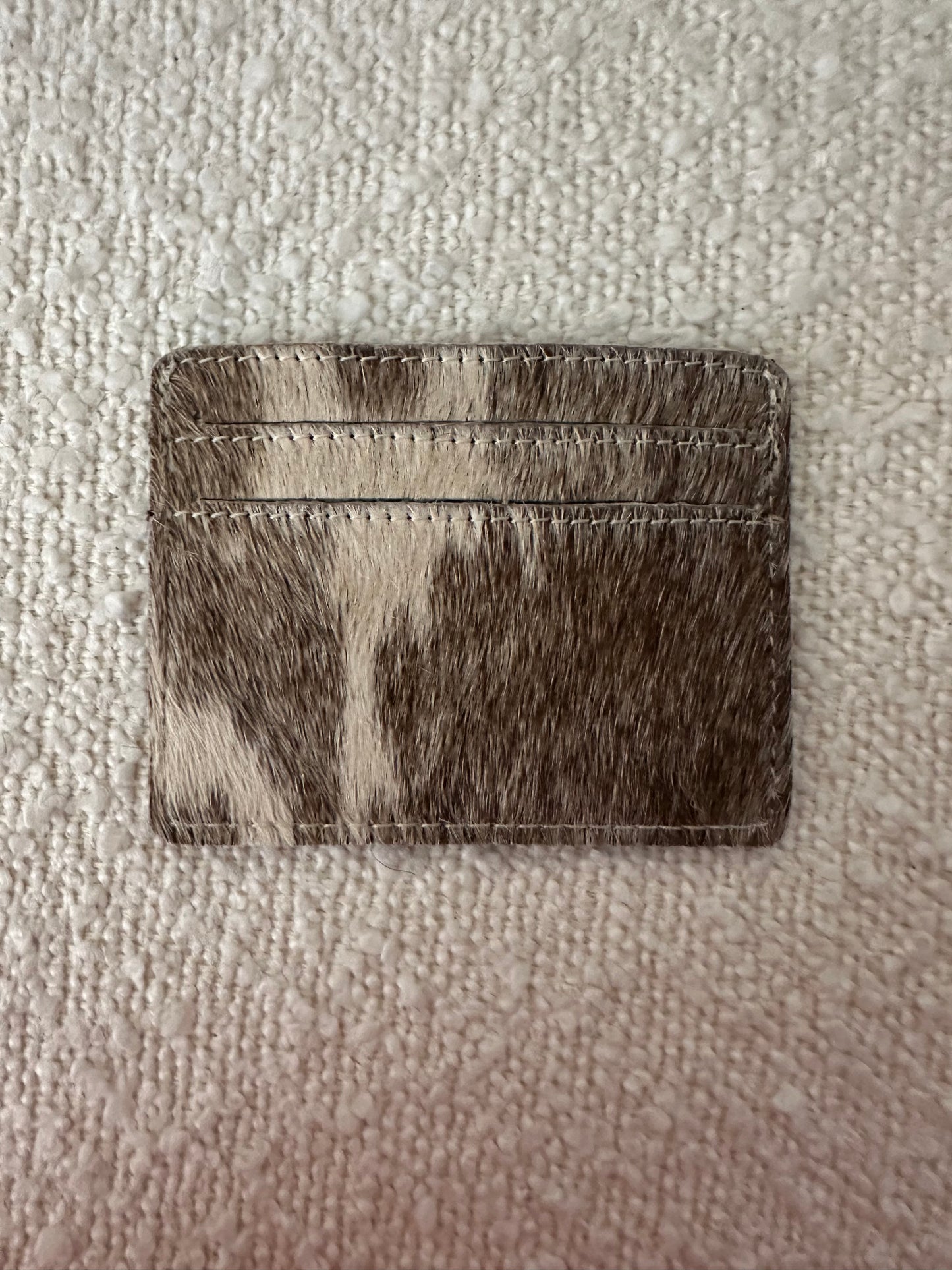 Cowhide Cardholder