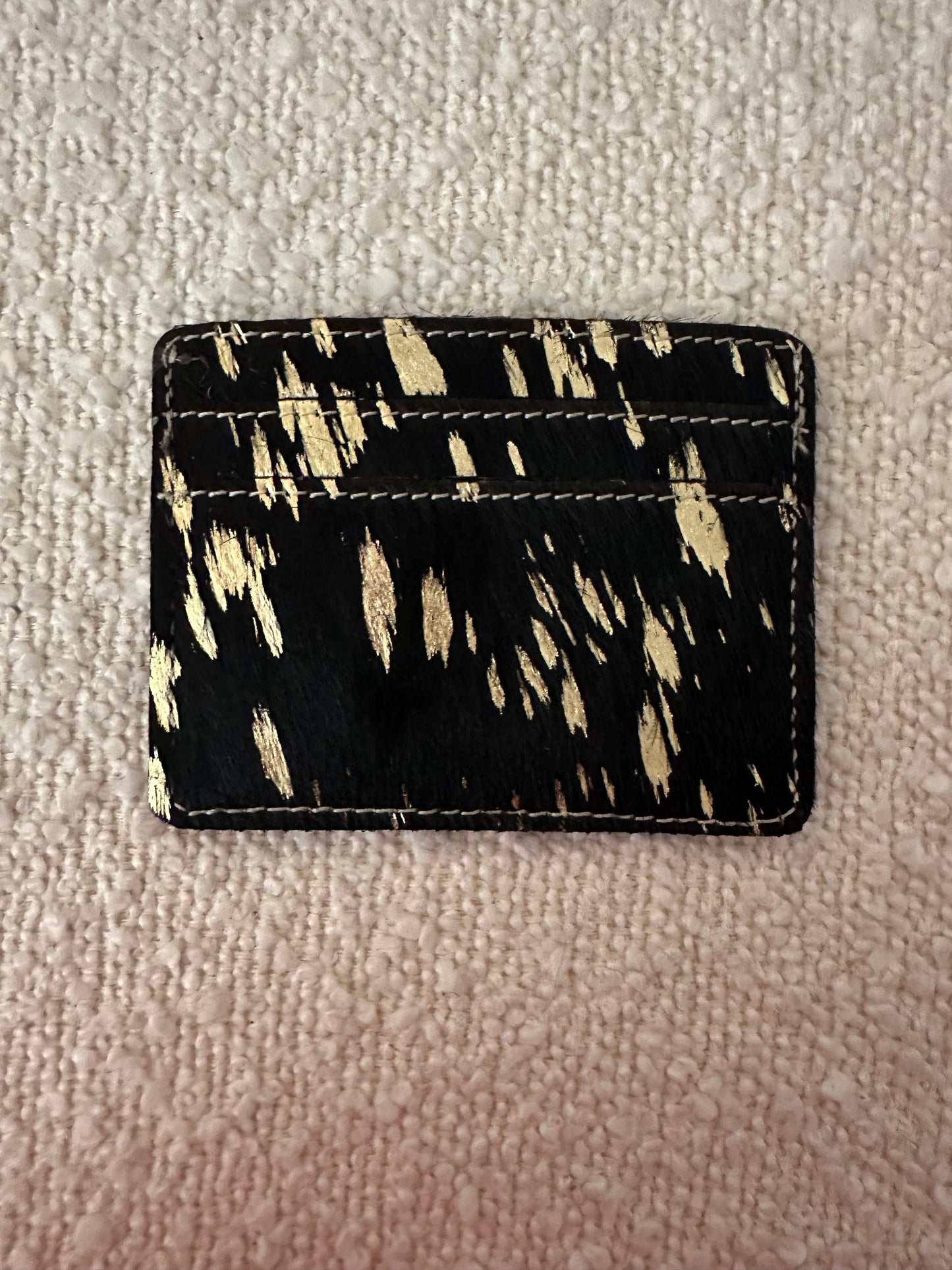 Cowhide Cardholder