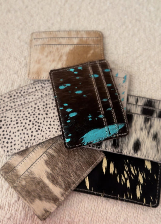 Cowhide Cardholder