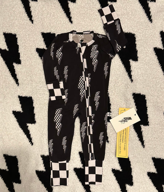 Checkered Bolt Pajama