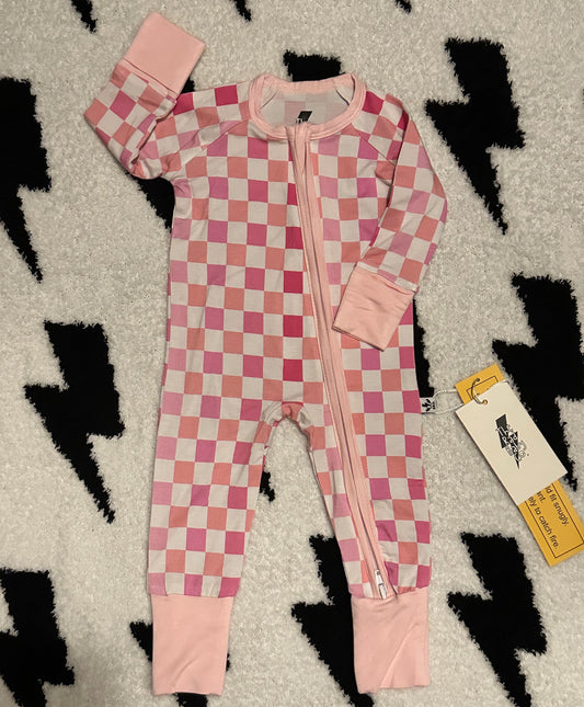 Pink Checker Pajama